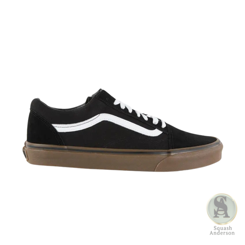 Vans Old Skool Black Medium Gum Shoe