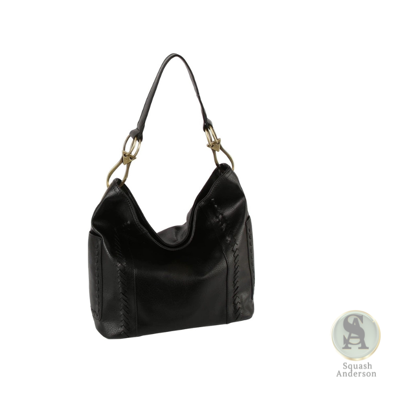 Gracie Whipstitch Hobo Bag – Mocha