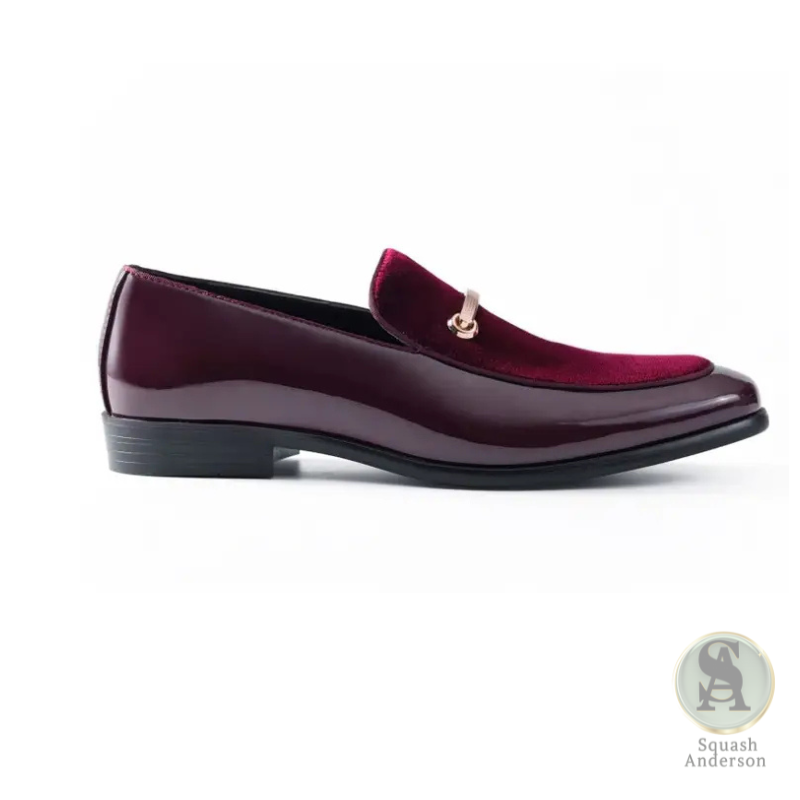 Andrew Burgundy Loafers