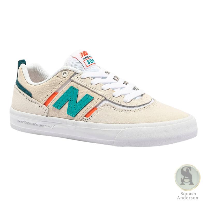 New Balance Numeric Jamie Foy 306 – White/Green Skate Sneaker