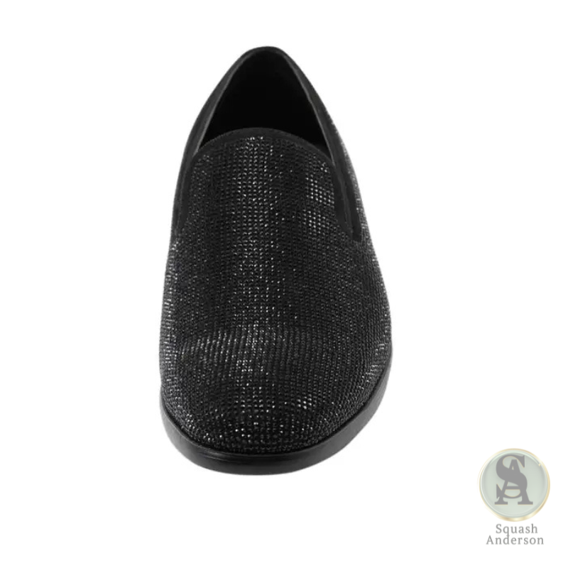 Dazzle Black Loafers