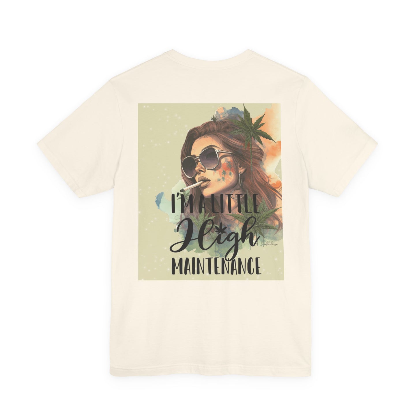 A little high maintenance Unisex Jersey Short Sleeve Tee image 7