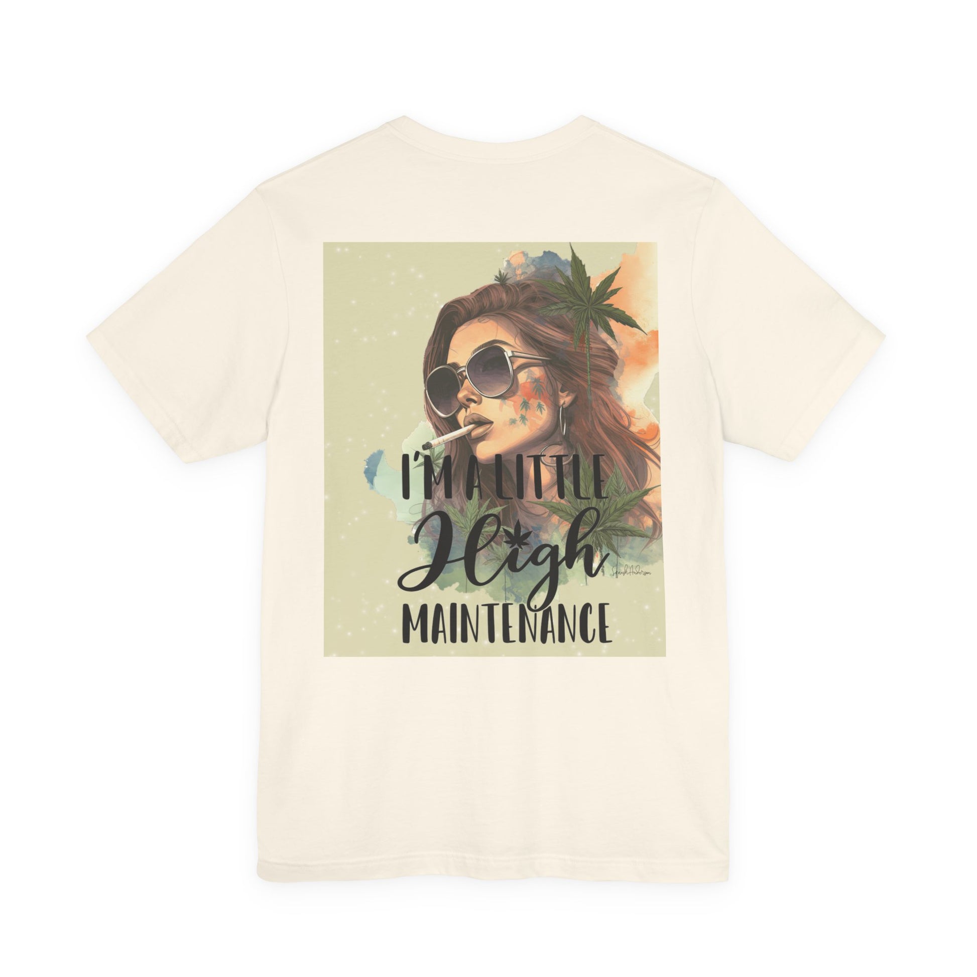 A little high maintenance Unisex Jersey Short Sleeve Tee image 7