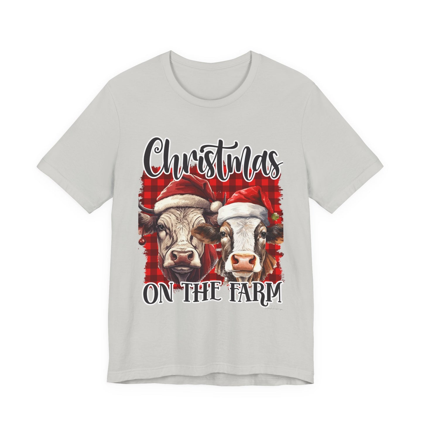 Christmas on the Farm Unisex Jersey Short Sleeve Tee image 14