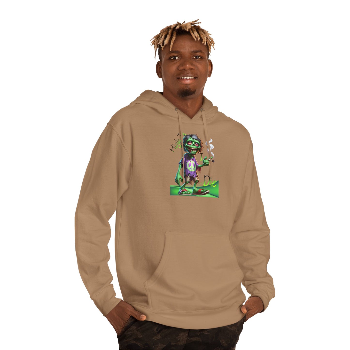 High Til I die hoodie Unisex Hooded Sweatshirt image 11