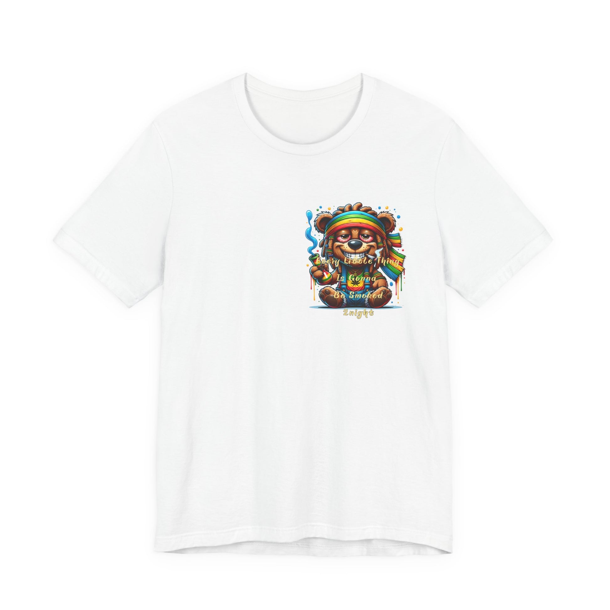 Bear 420 night Unisex Jersey Short Sleeve Tee image 6