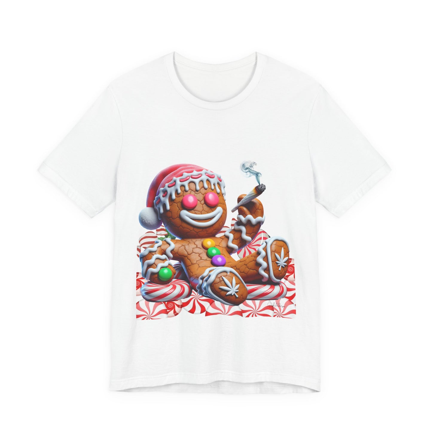 Ginger Bread Mint Unisex Jersey Short Sleeve Tee image 2