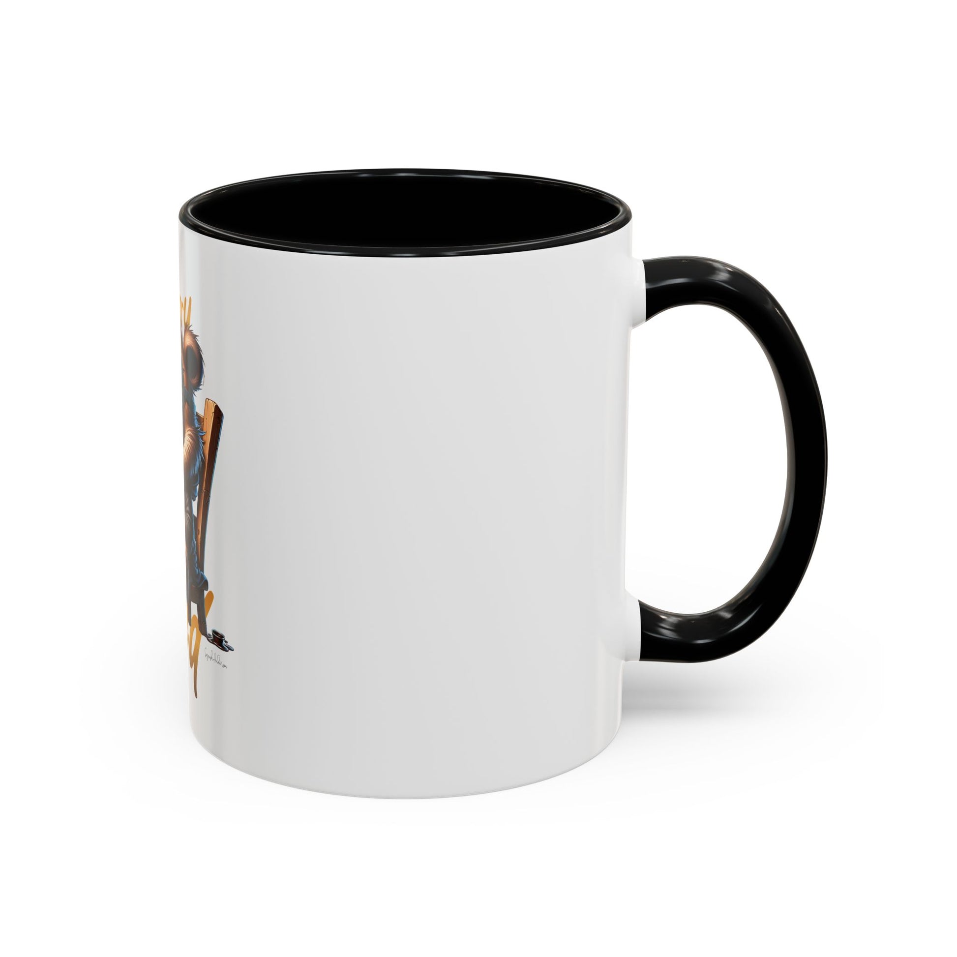 Beary Tired Accent Coffee Mug (11, 15oz) image 1