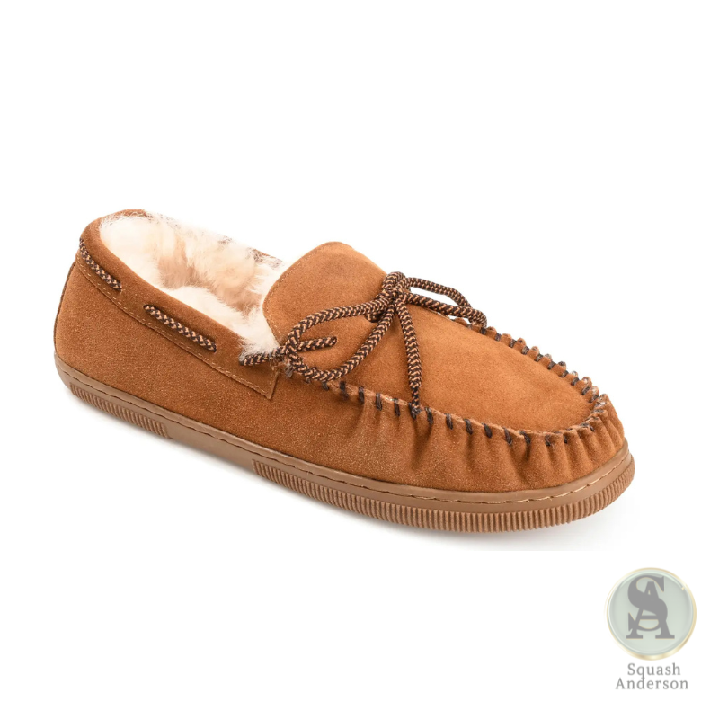 Territory Meander Genuine Sheepskin Moccasin Slipper