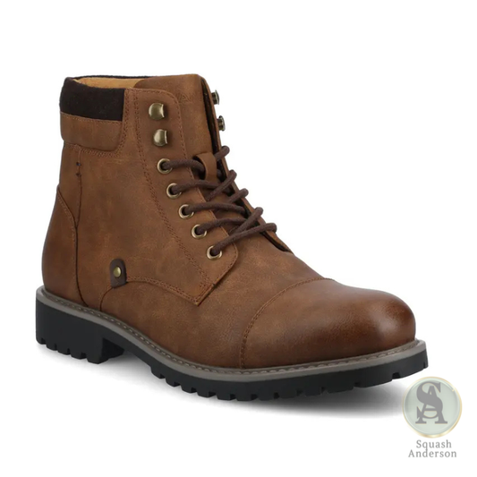 Vance Men’s Yukkon Wide Width Cap Toe Boot