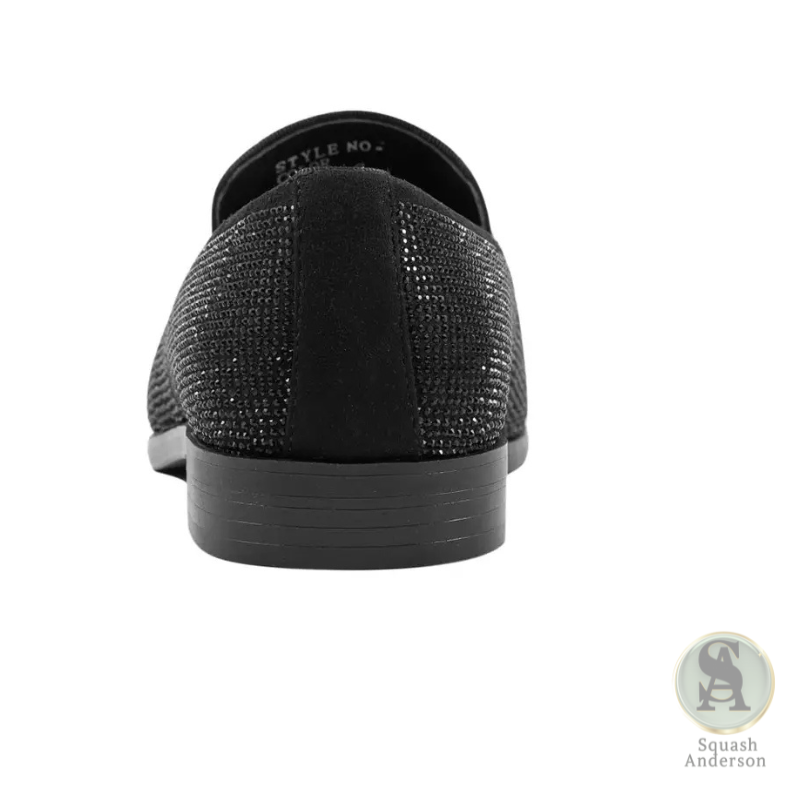 Dazzle Black Loafers