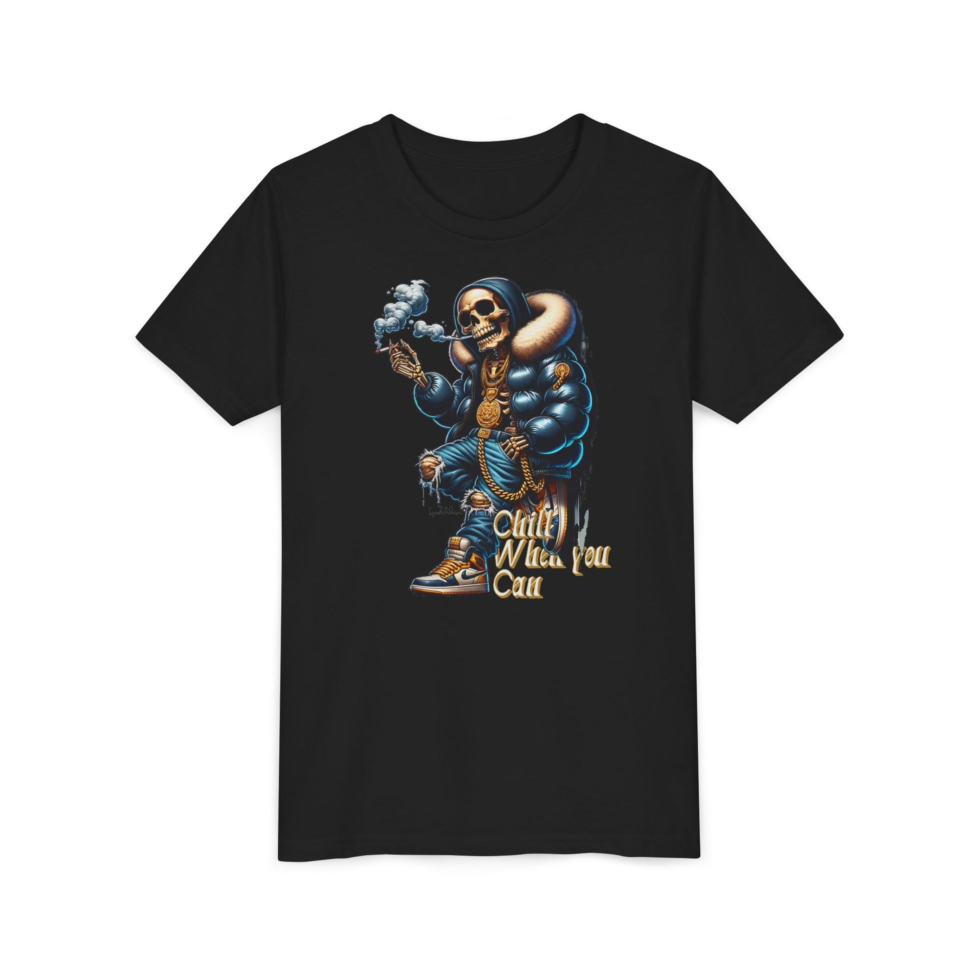 Boney Thugz “ Chill when you can” Youth Short Sleeve Tee image 14