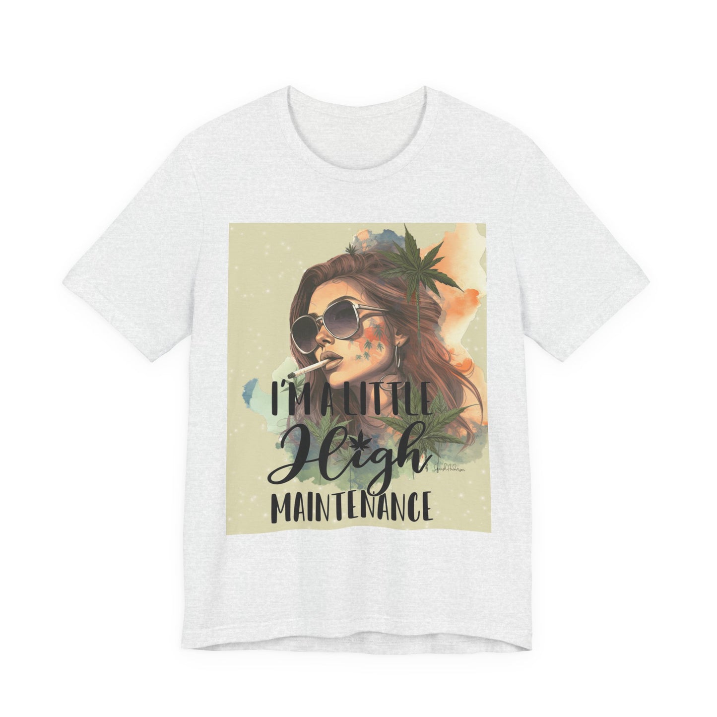 A little high maintenance Unisex Jersey Short Sleeve Tee image 2