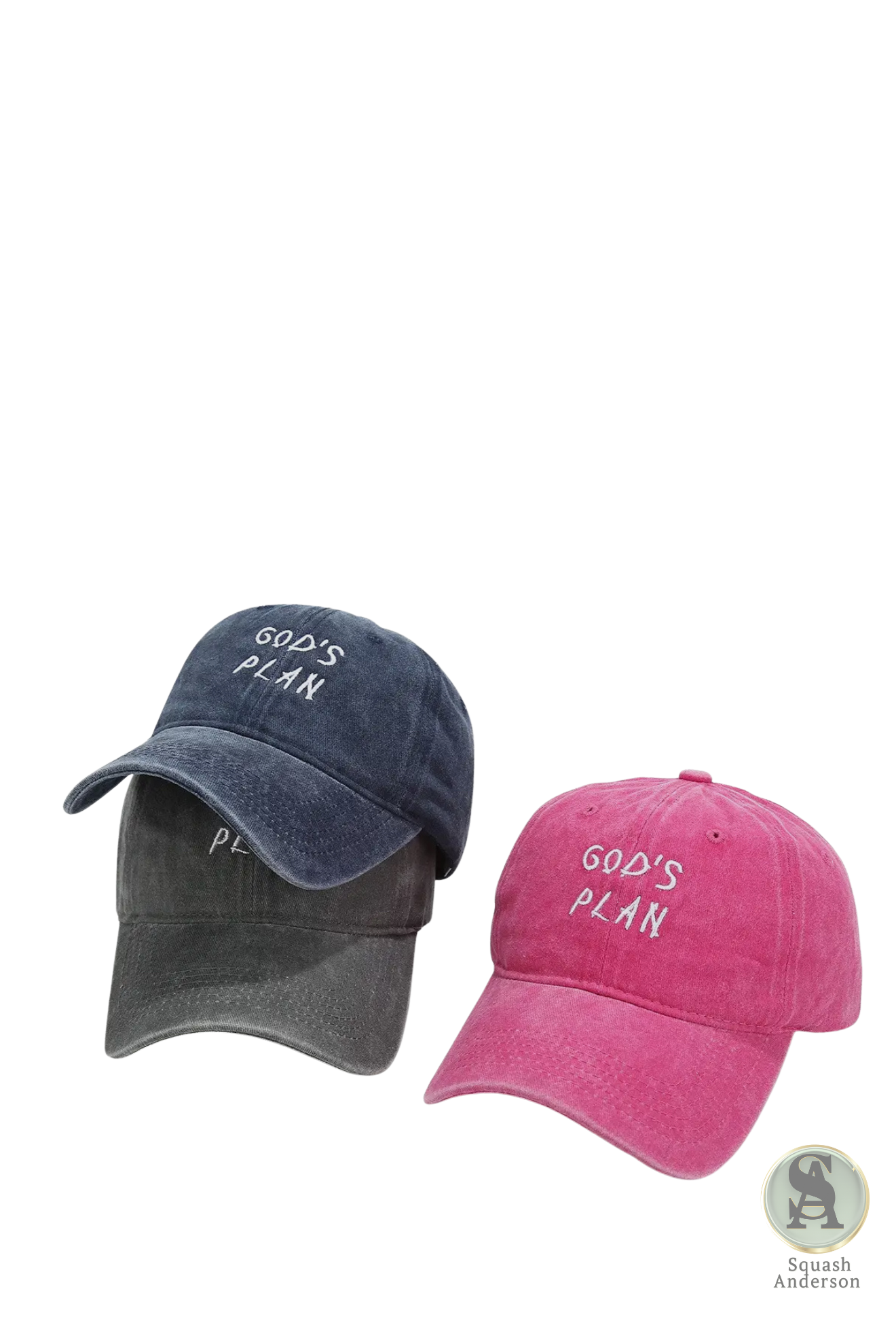 Embroidered Baseball Hat, Cotton Soft Top, Outdoor