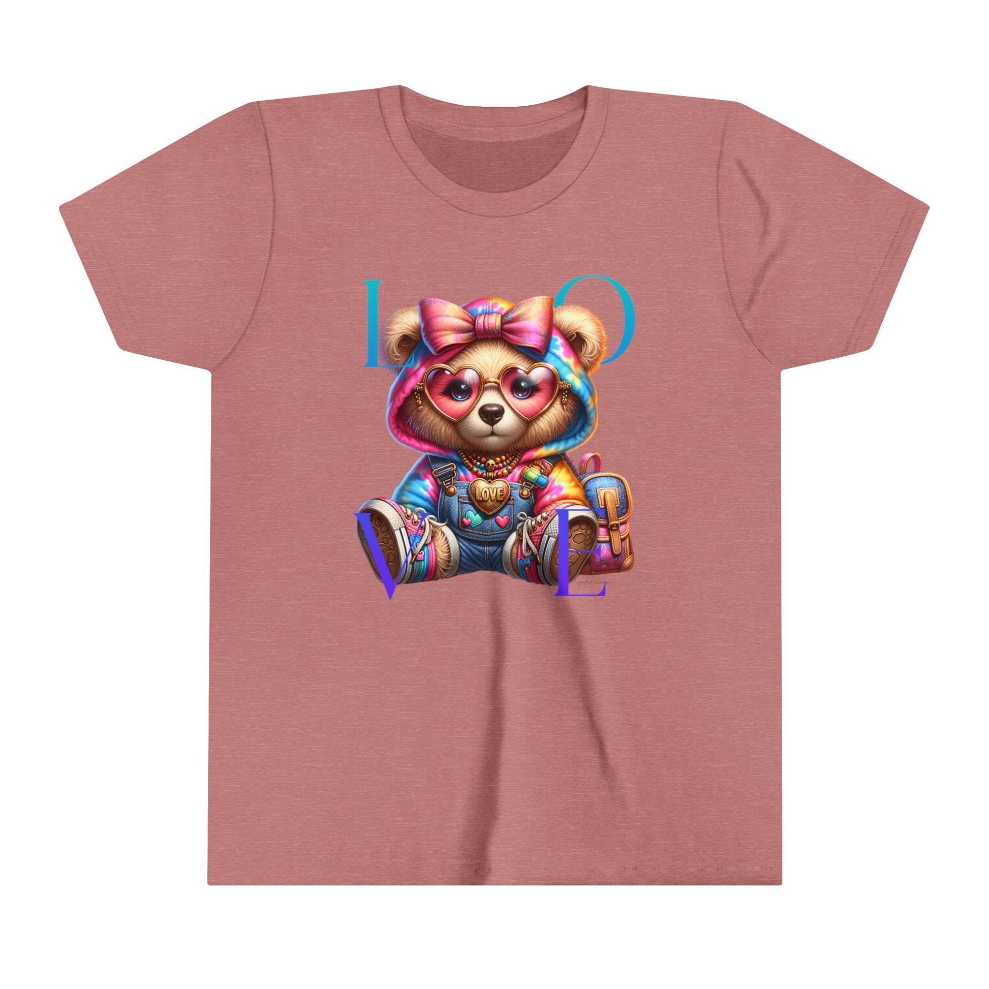 Love beat Youth Short Sleeve Tee image 4