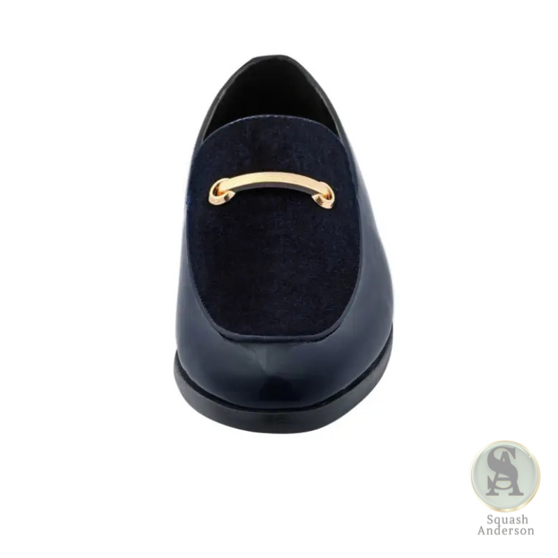 Andrew Navy Loafers