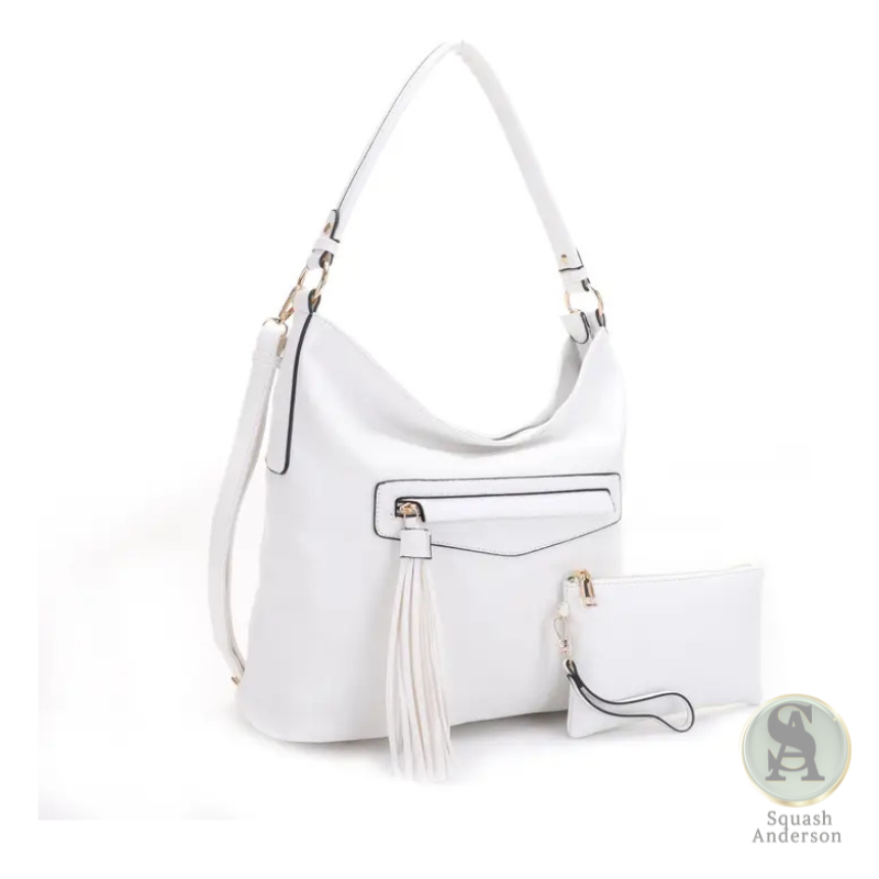 Eliza 2-in-1 Tassel Hobo Shoulder Bag Set