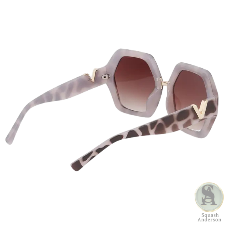 Geometric Multi-Pattern Sunglasses