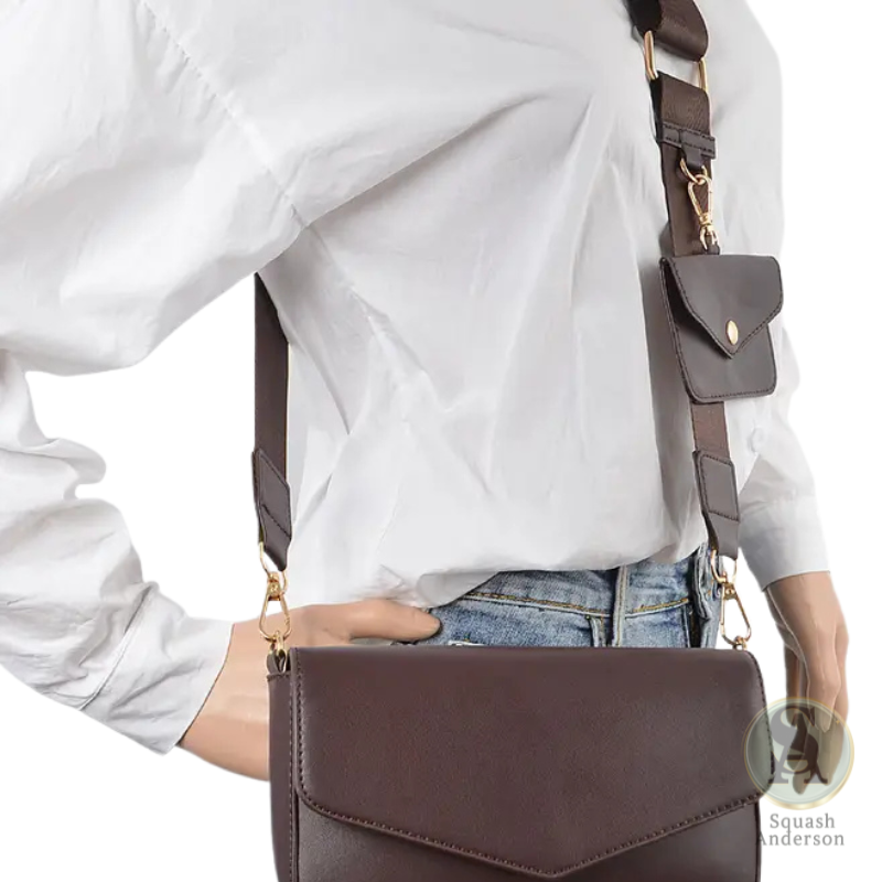 Everyday Faux Leather Crossbody Bag Set