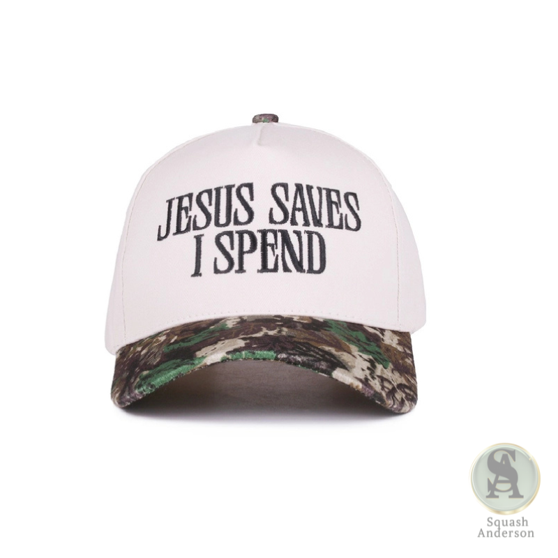 Jesus Saves I Spend Cap
