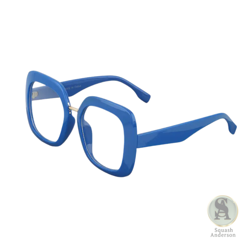 Bold Block Rectangle Glasses