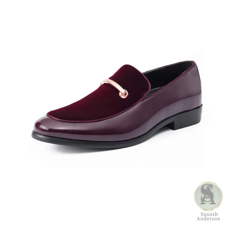Andrew Burgundy Loafers