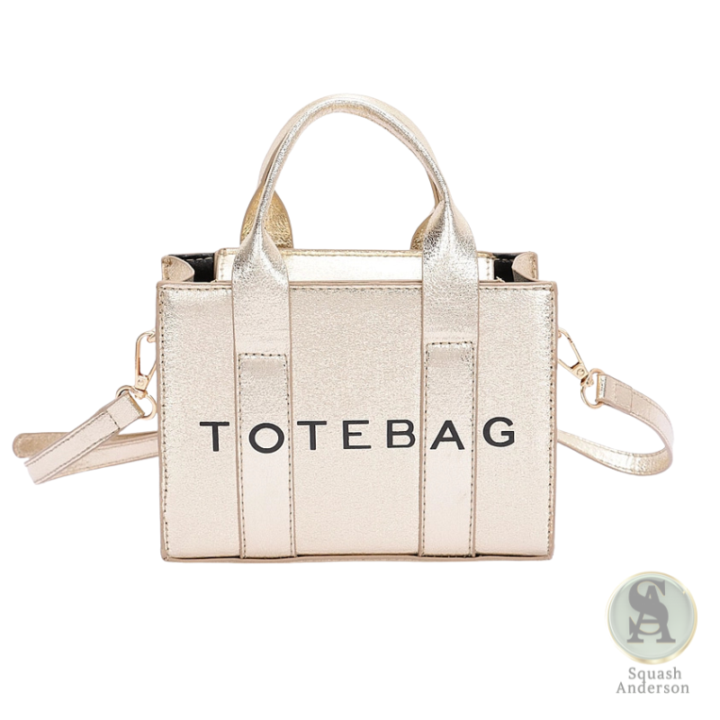 Luxe Shine Mini Tote