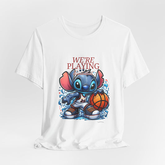 Throwing Baskets Unisex Jersey Short Sleeve Tee image 0