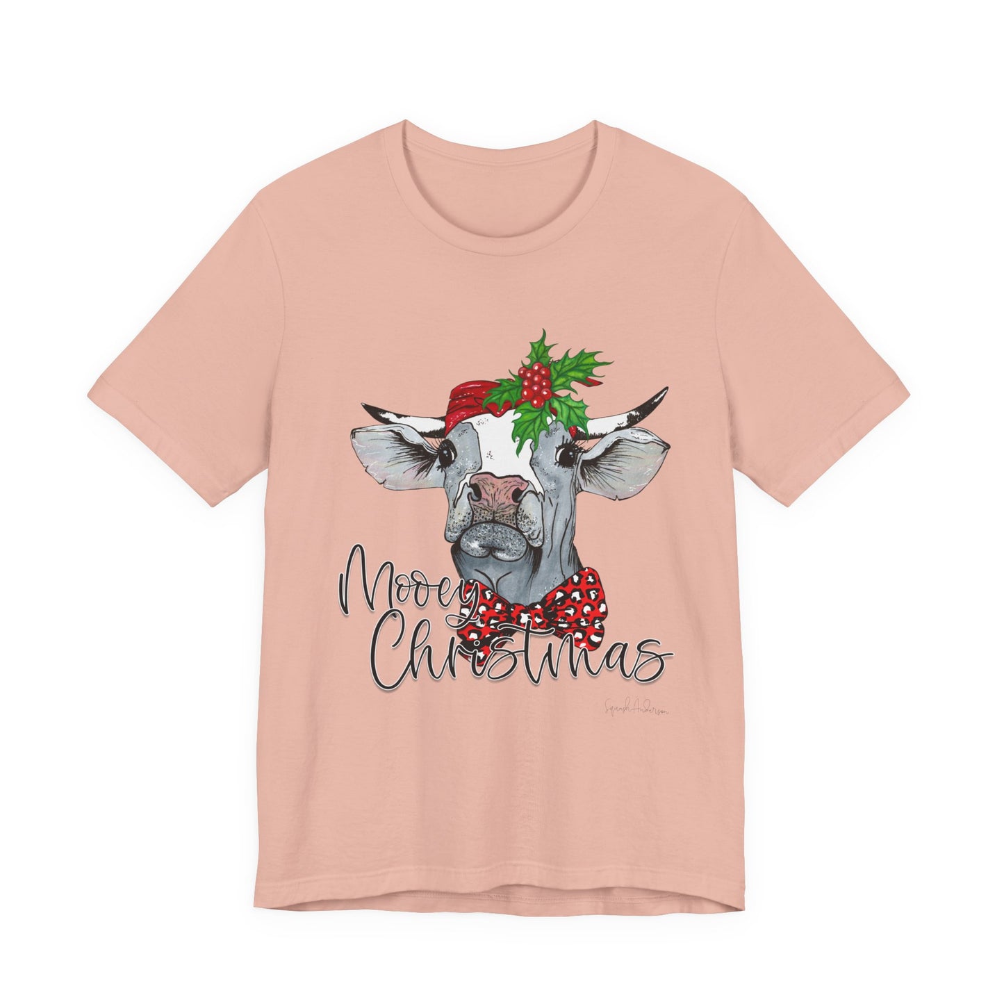 Mooey Christmas Unisex Jersey Short Sleeve Tee image 2
