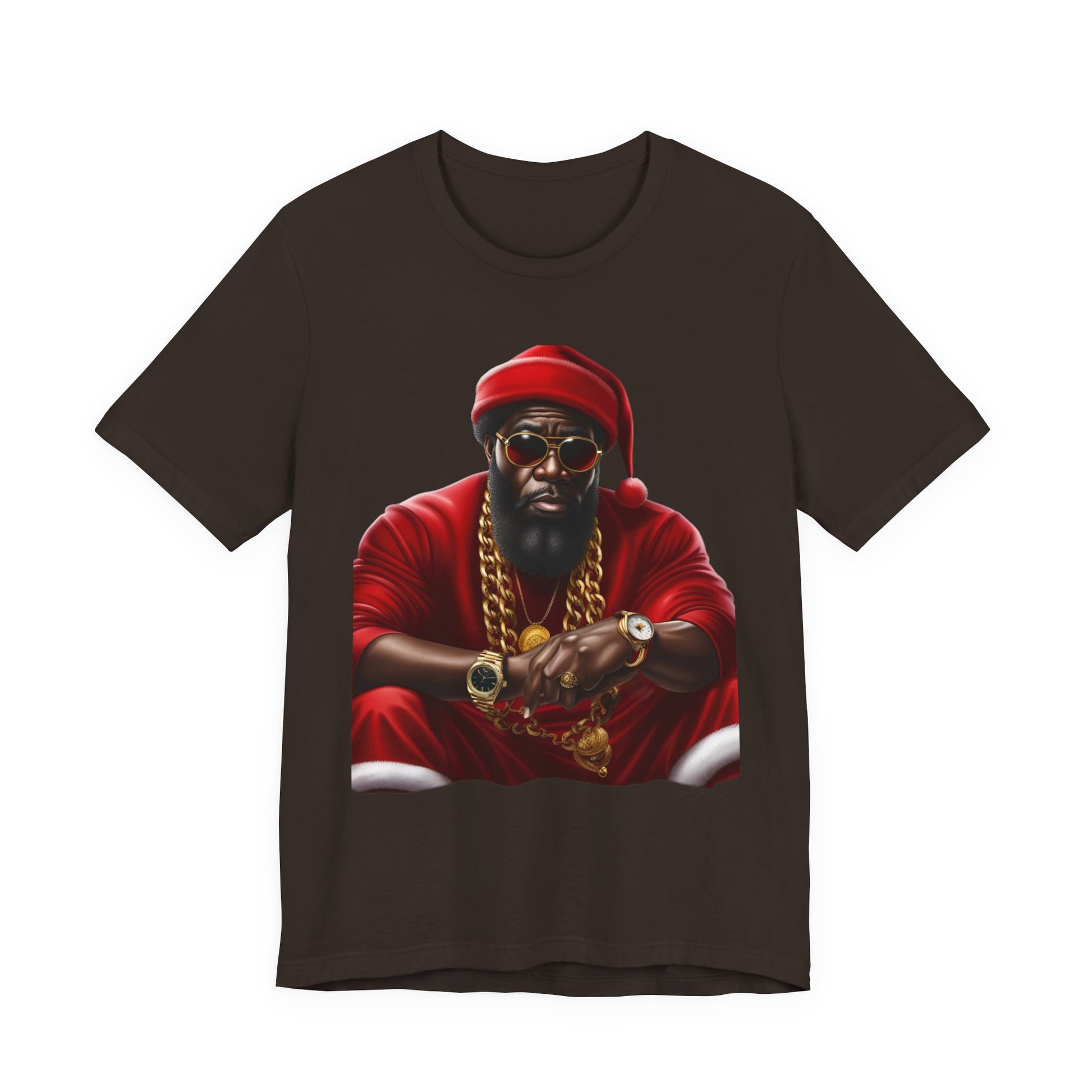 Brown Santa Unisex Jersey Short Sleeve Tee image 6