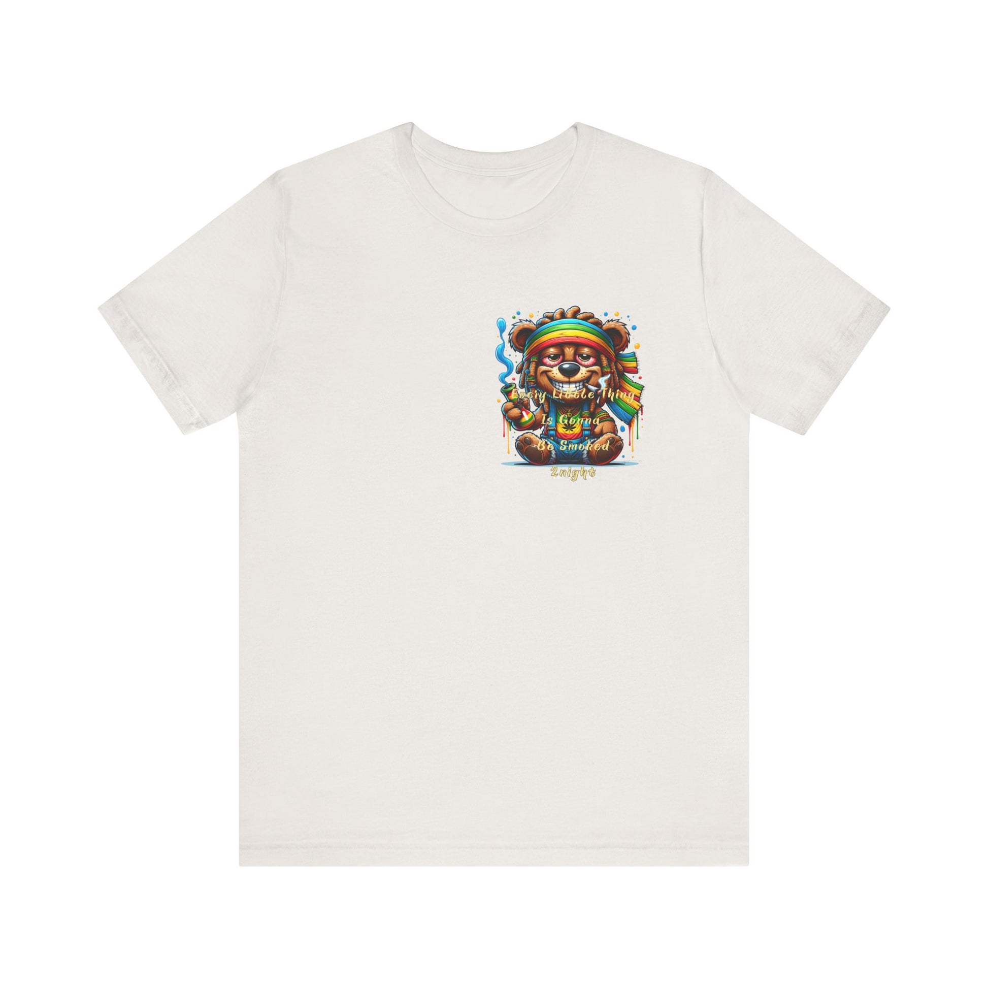 Bear 420 night Unisex Jersey Short Sleeve Tee image 8