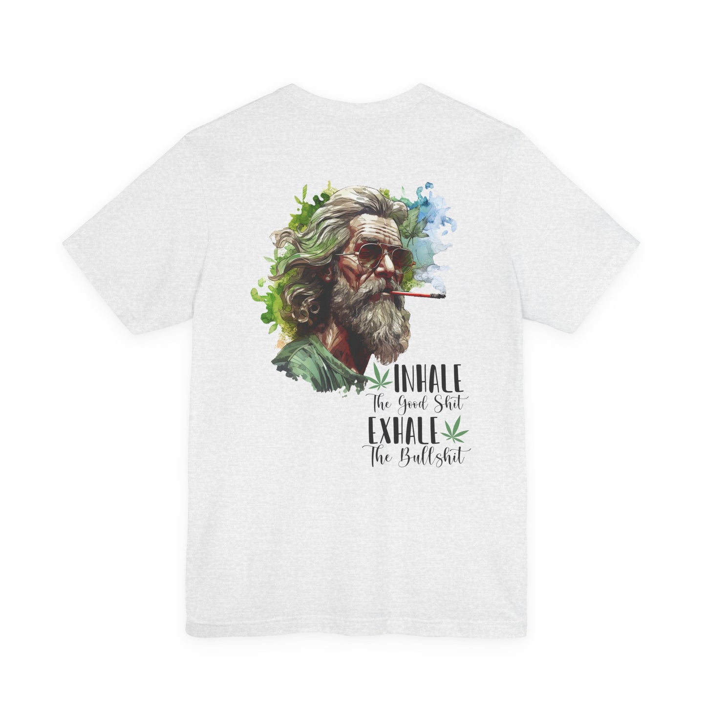 Exhale Unisex Jersey Short Sleeve Tee image 7