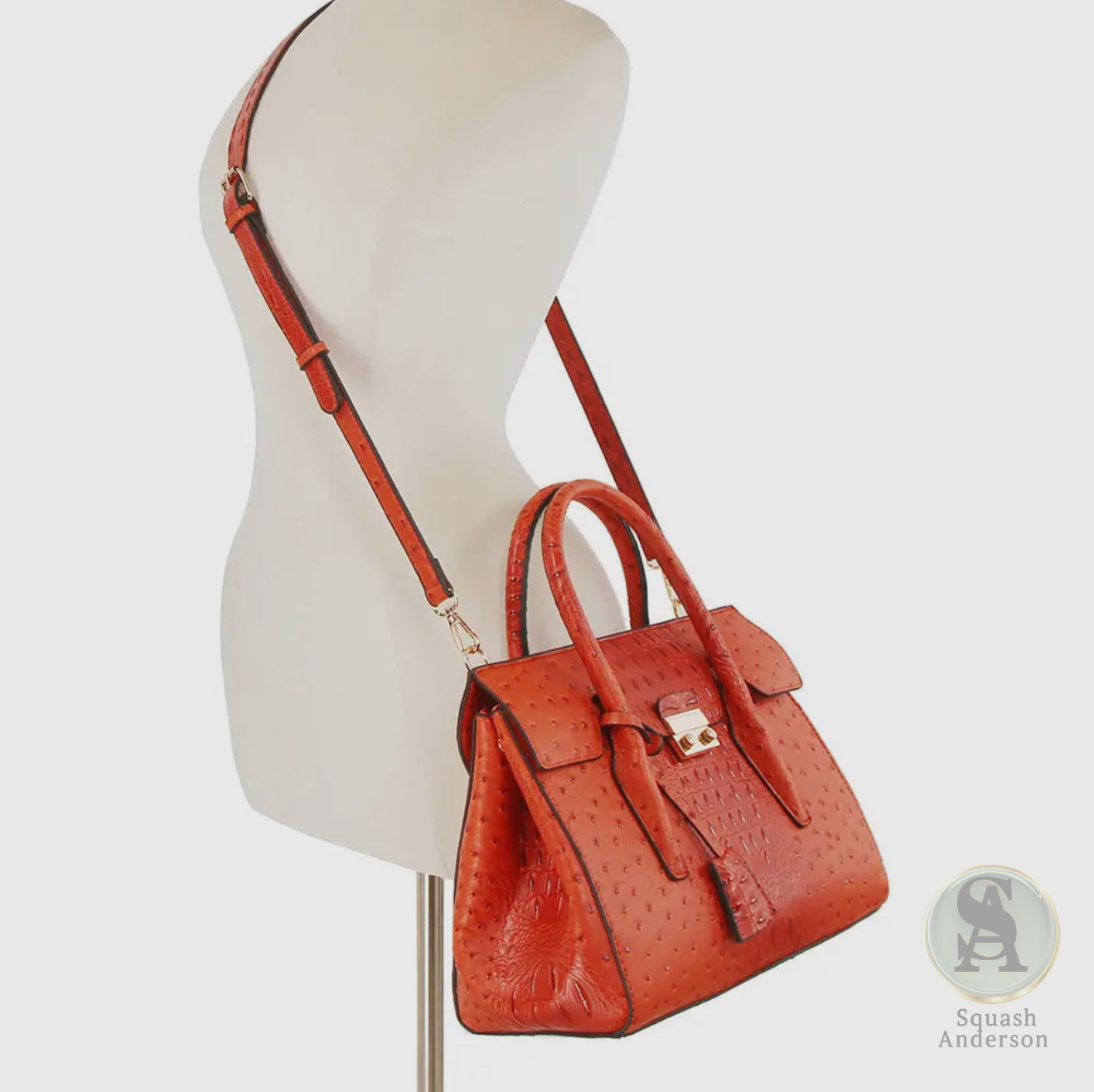 Croc Luxe 2-in-1 Top Handle & Crossbody Bag Set