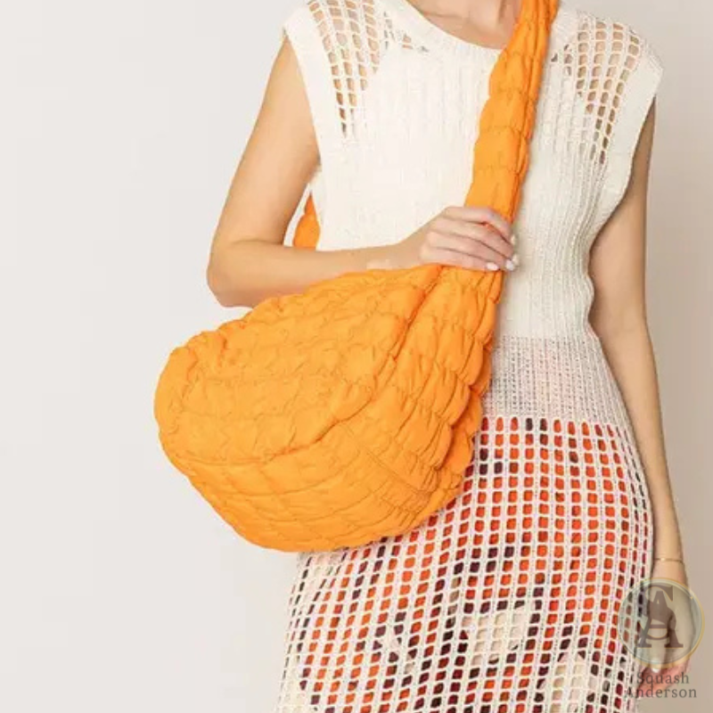 Cora Large Quilted Puffer Tote Bag