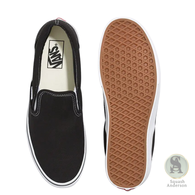 Vans Classic Slip-On Black/White Shoe