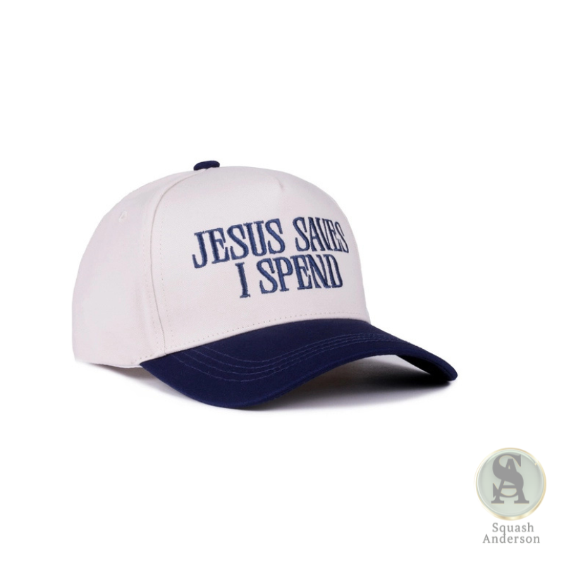 Jesus Saves I Spend Cap