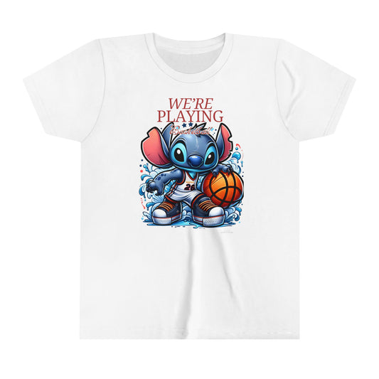 Basketball Youth Short Sleeve Tee image 0