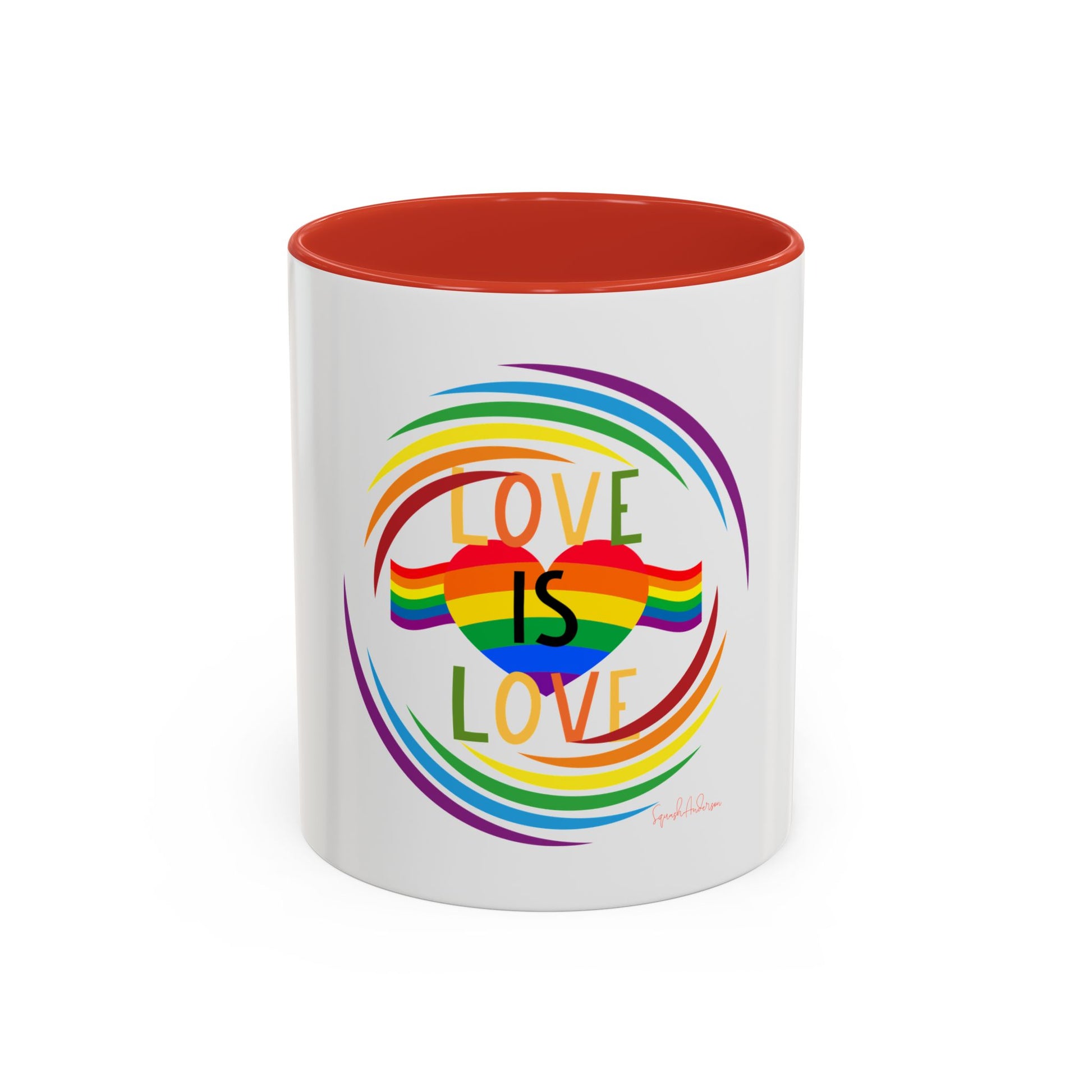 Love is Love Accent Coffee Mug (11, 15oz) image 12