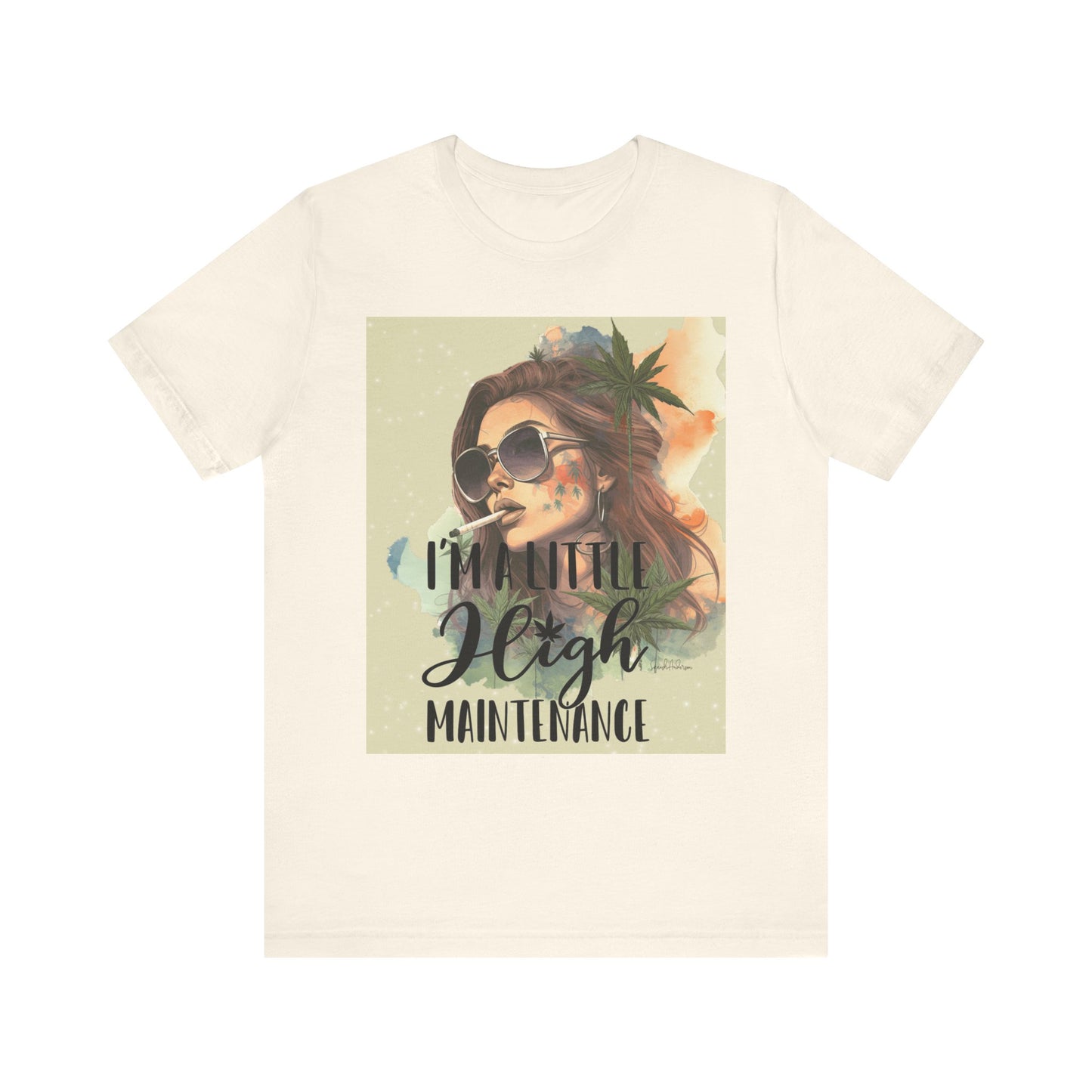 A little high maintenance Unisex Jersey Short Sleeve Tee image 4