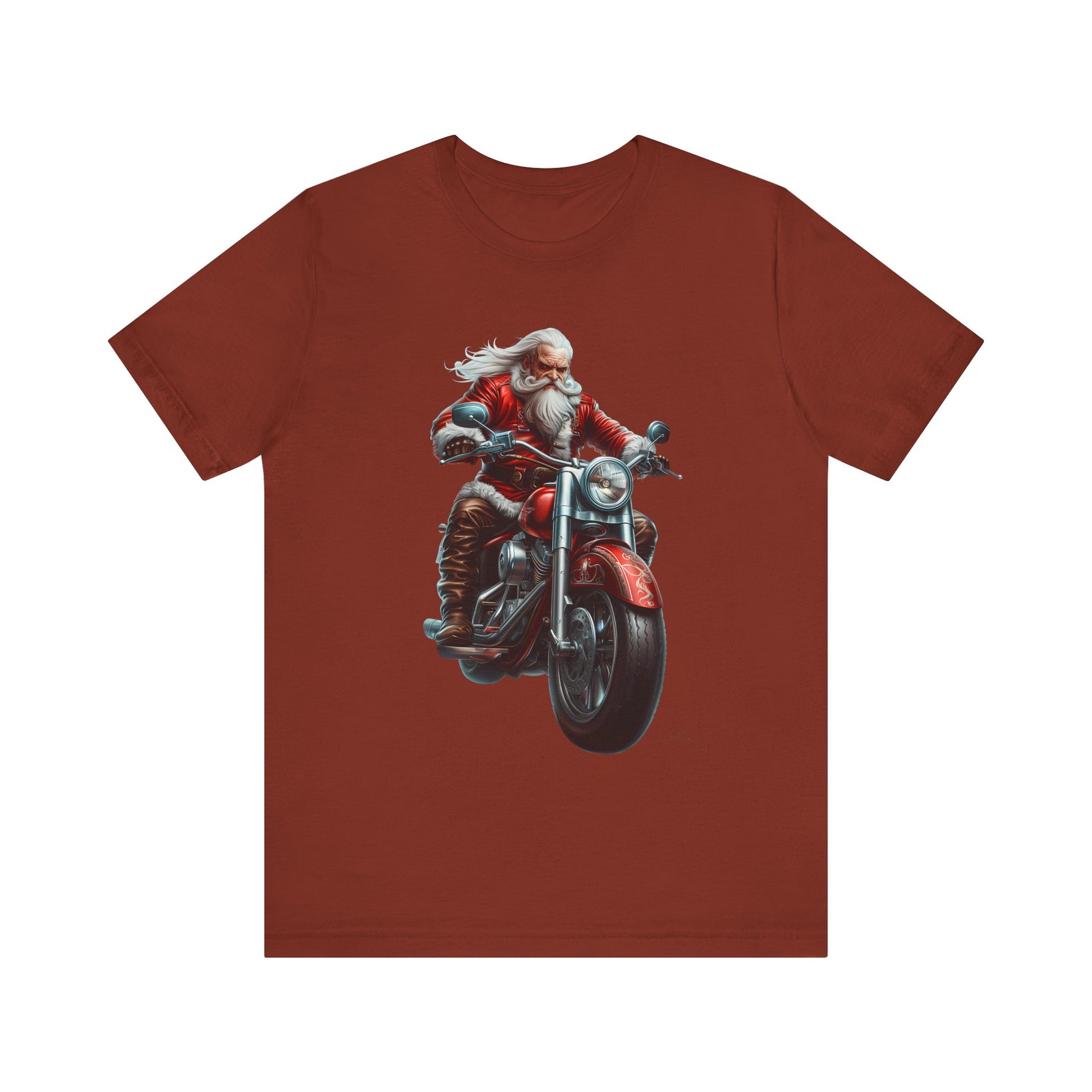 Road Hog Santa Unisex Jersey Short Sleeve Tee image 4