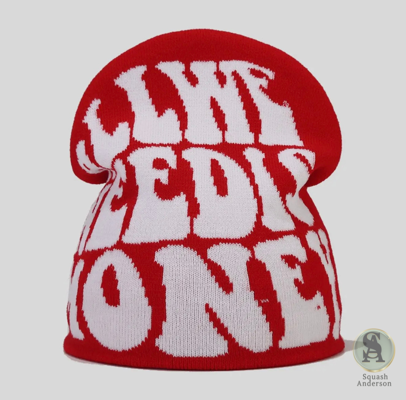 Alphabet Beanie “All We Need Is Money”