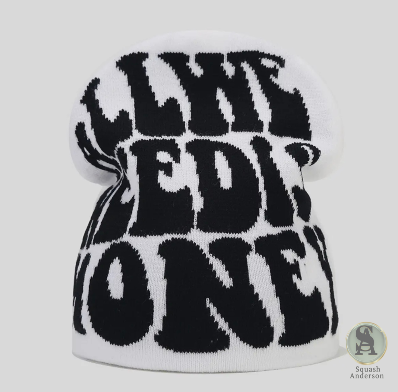 Alphabet Beanie “All We Need Is Money”