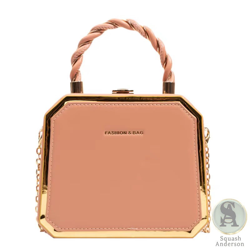 The Riviera Box Bag – Structured Leather Purse – 9×6in image 1