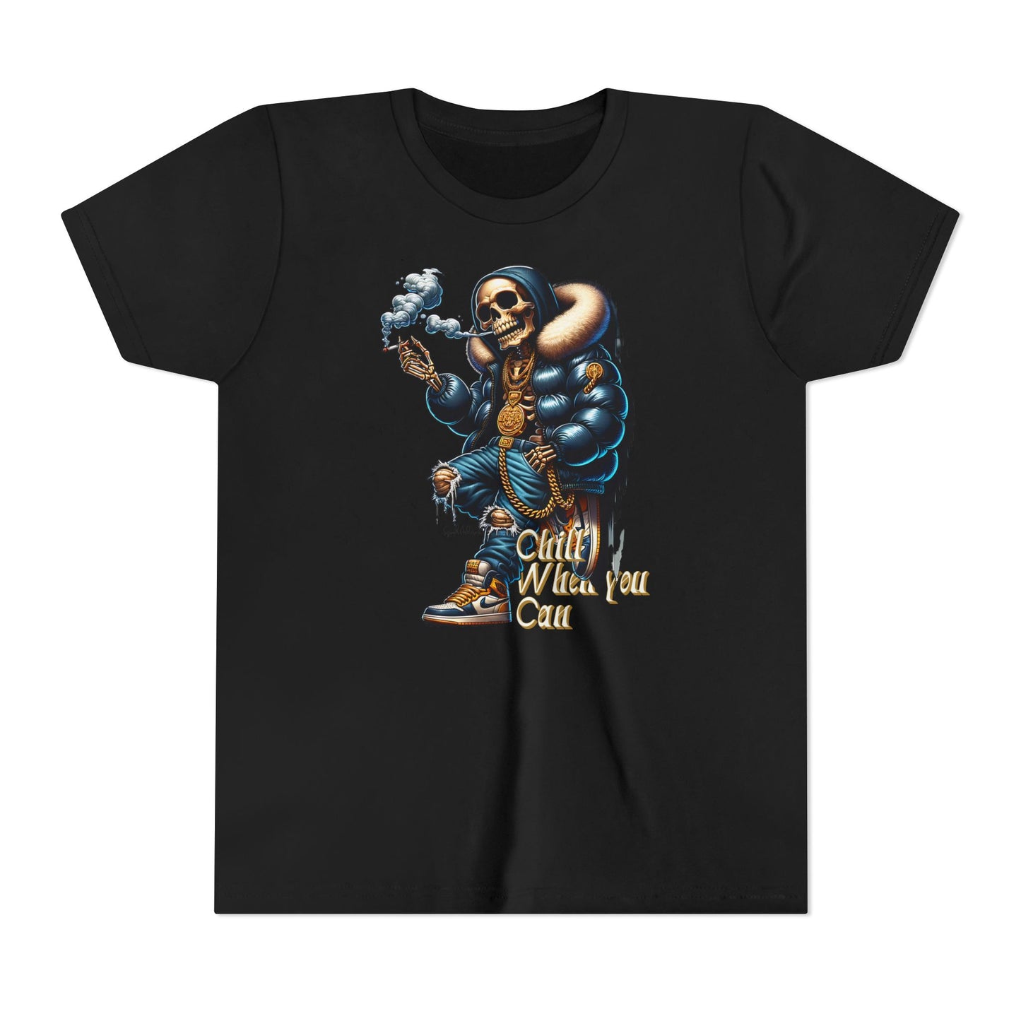 Boney Thugz “ Chill when you can” Youth Short Sleeve Tee image 12