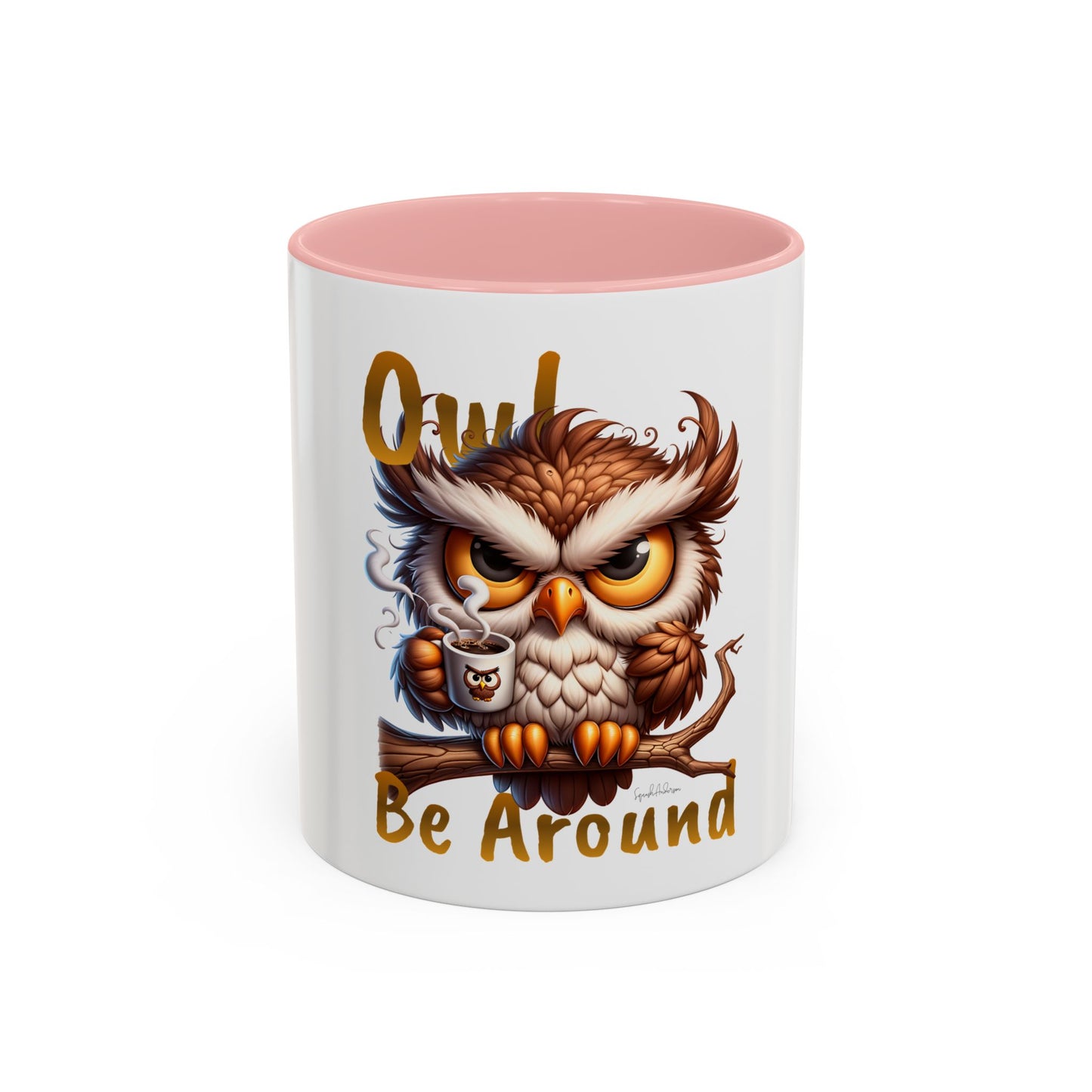 Owl Be Around Accent Coffee Mug (11, 15oz) image 8