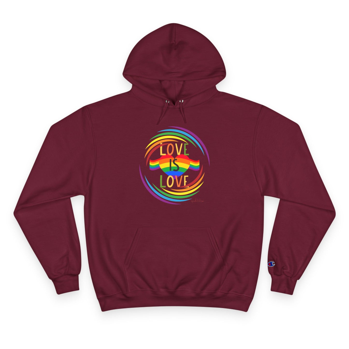 Love is Love Champion Hoodie image 12