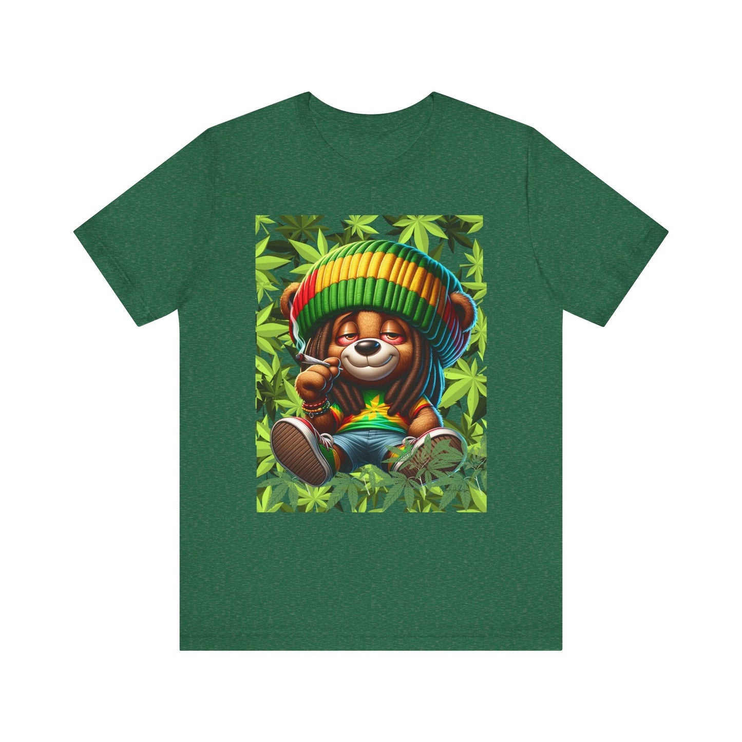 Flower Bear Unisex Jersey Short Sleeve Tee image 12