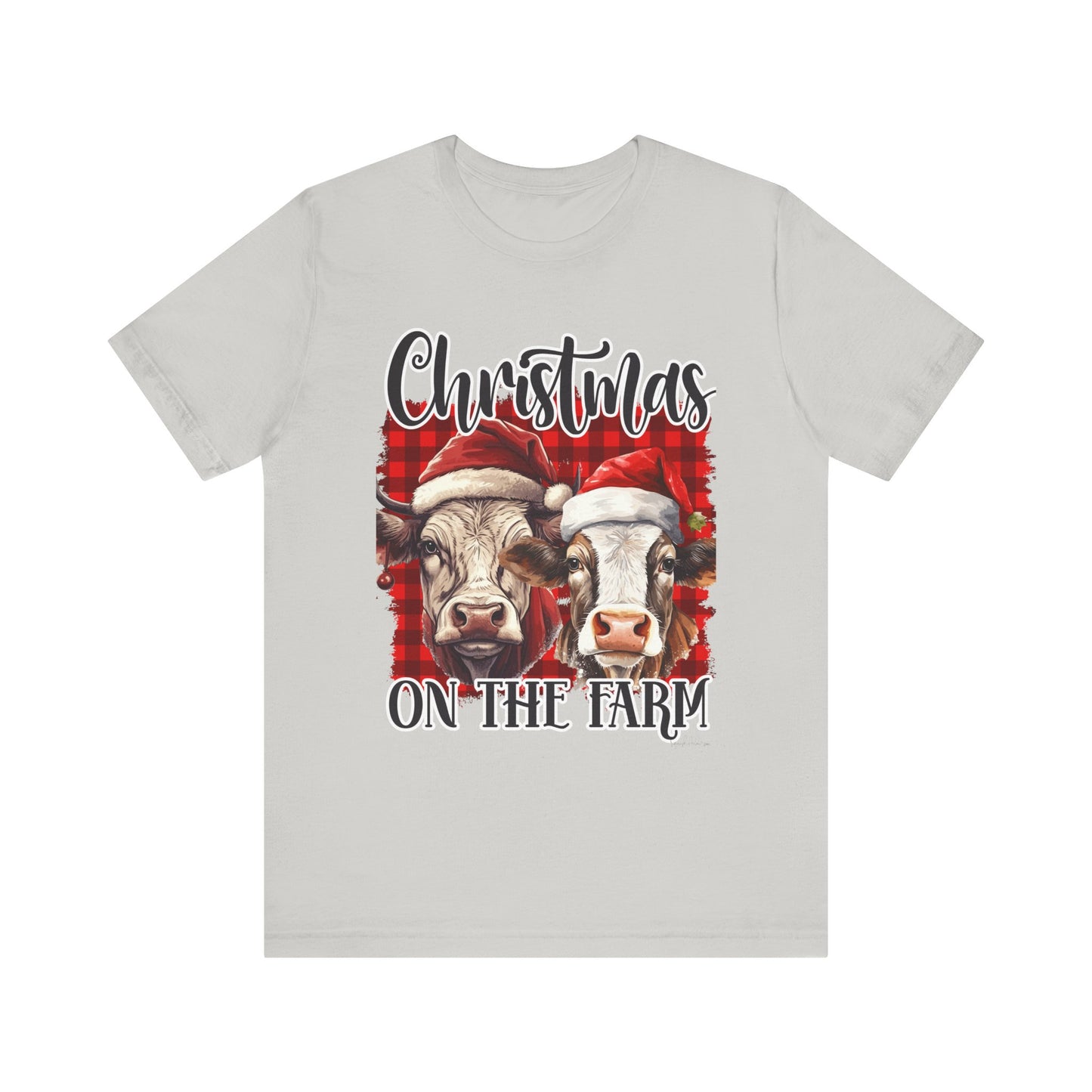 Christmas on the Farm Unisex Jersey Short Sleeve Tee image 12