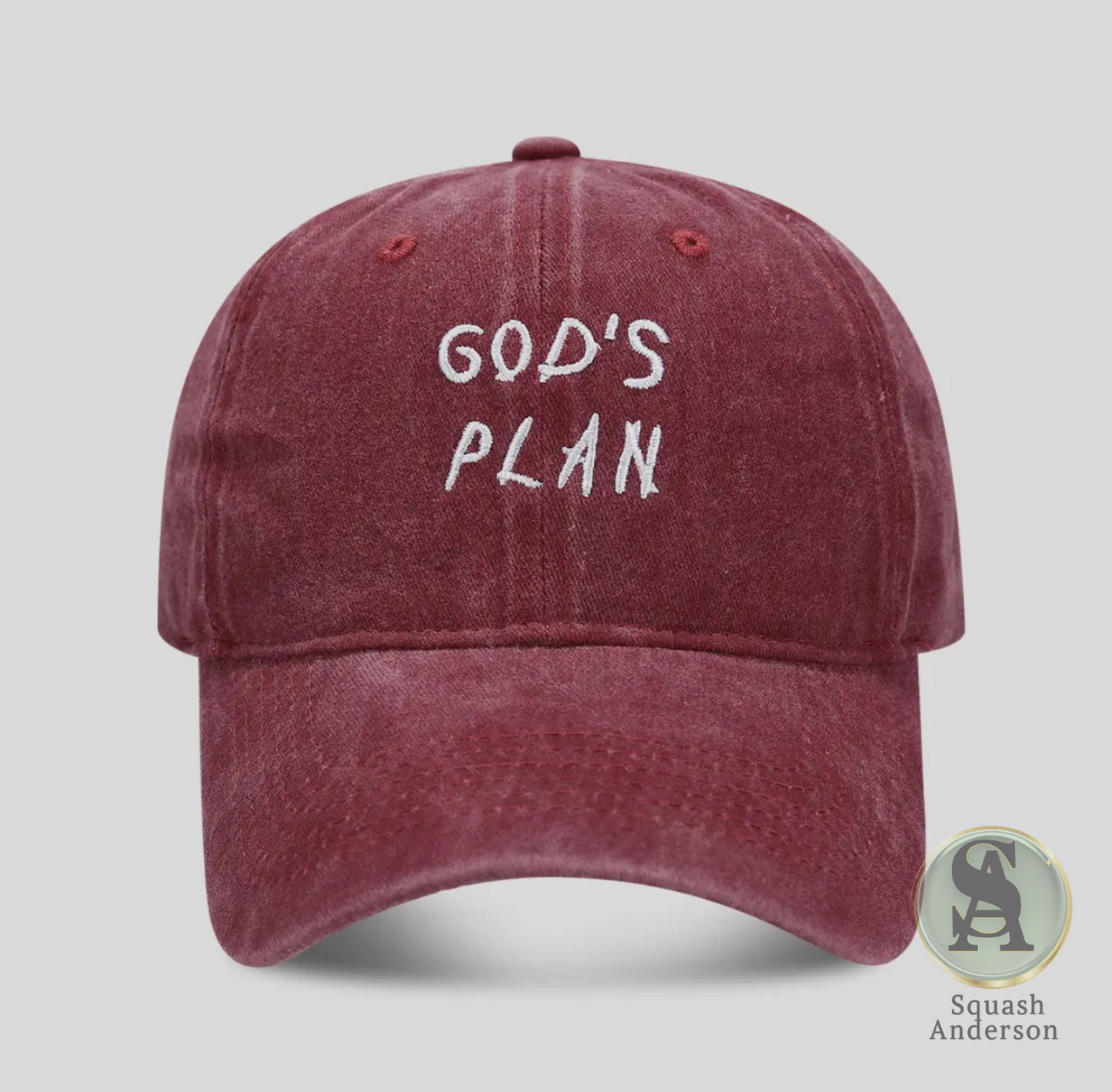 Embroidered Baseball Hat, Cotton Soft Top, Outdoor