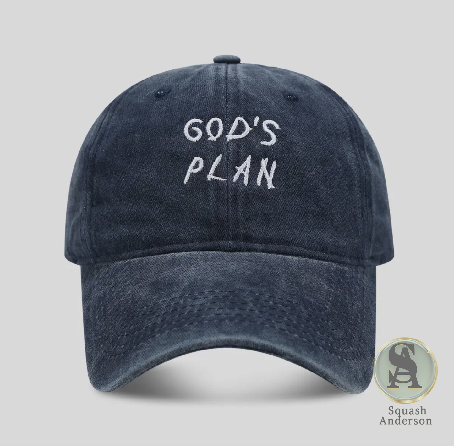 Embroidered Baseball Hat, Cotton Soft Top, Outdoor